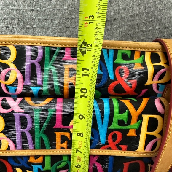 Dooney and Bourke doodle print laptop bag/tote bag - Picture 5 of 12